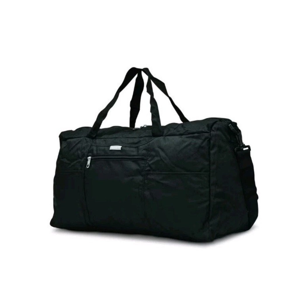 Samsonite Foldaway Duffle Bag Black 21.5 x 12 x‎ 8 in NEW